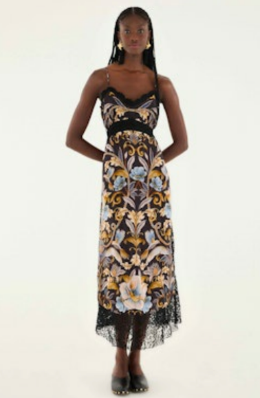Snake Garden Dress