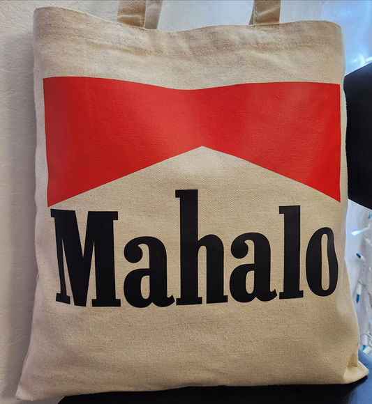 Mahalo Canvas Tote