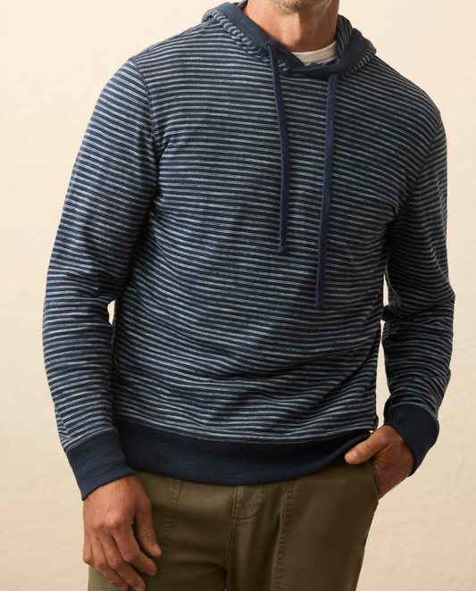 Stripe Slub Hoodie