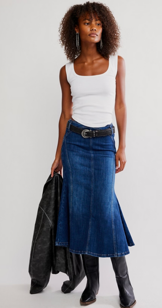 Zia Denim Skirt