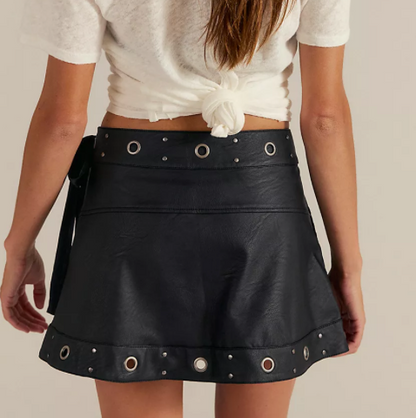 Vegan Wrap Skirt