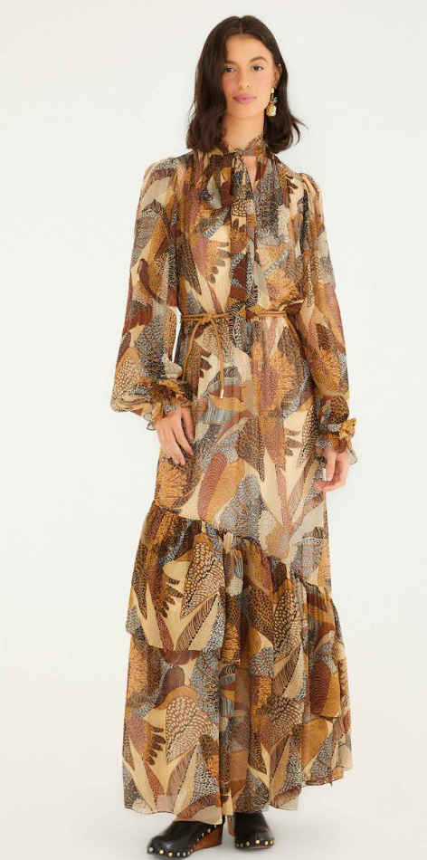 Dotted Macaws Dress