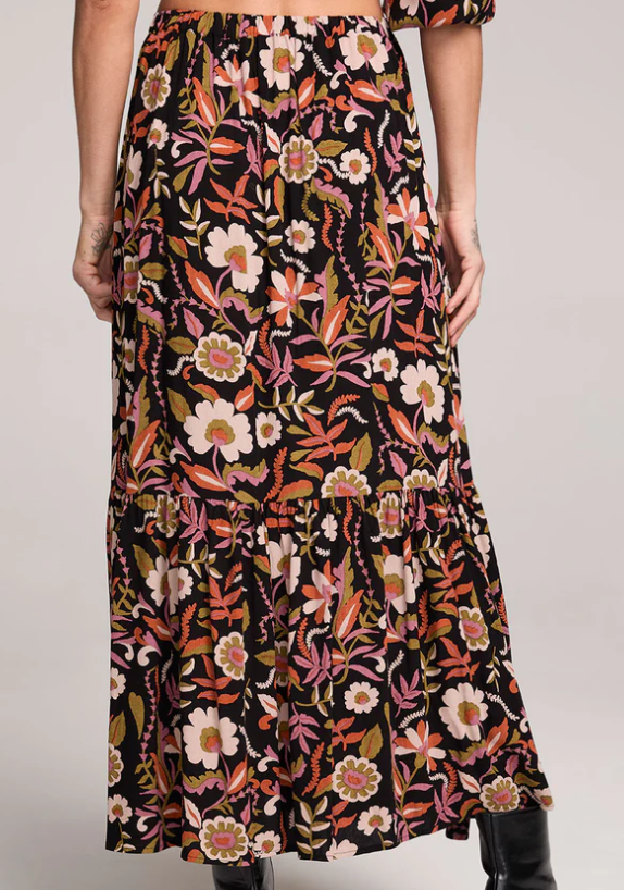 Floral Maxi Skirt