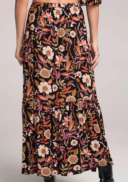 Floral Maxi Skirt