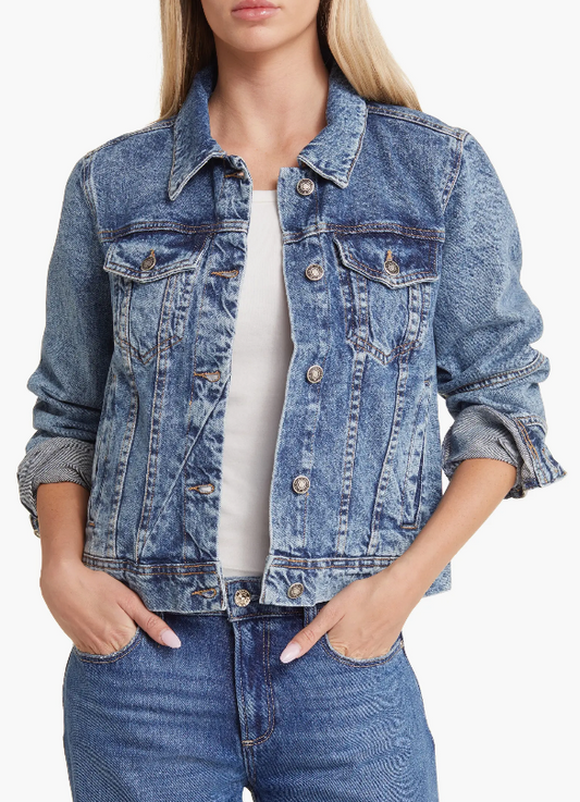 Crop Denim Jacket