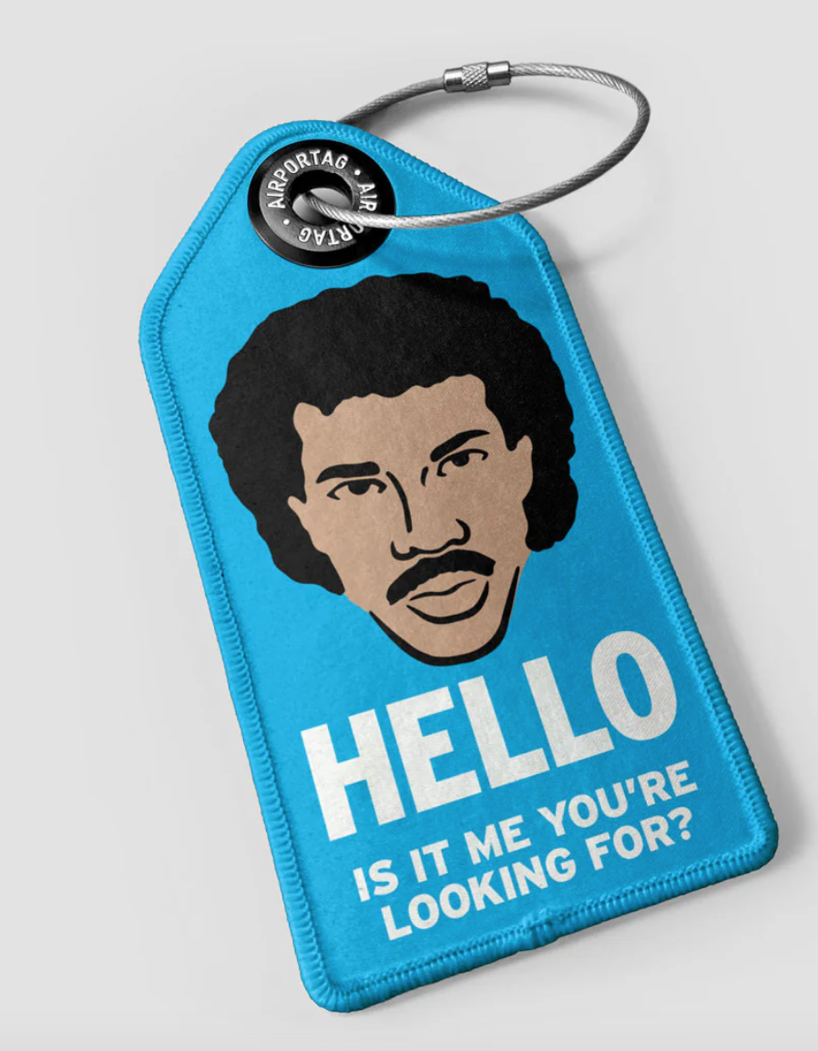 HELLO Luggage Tags