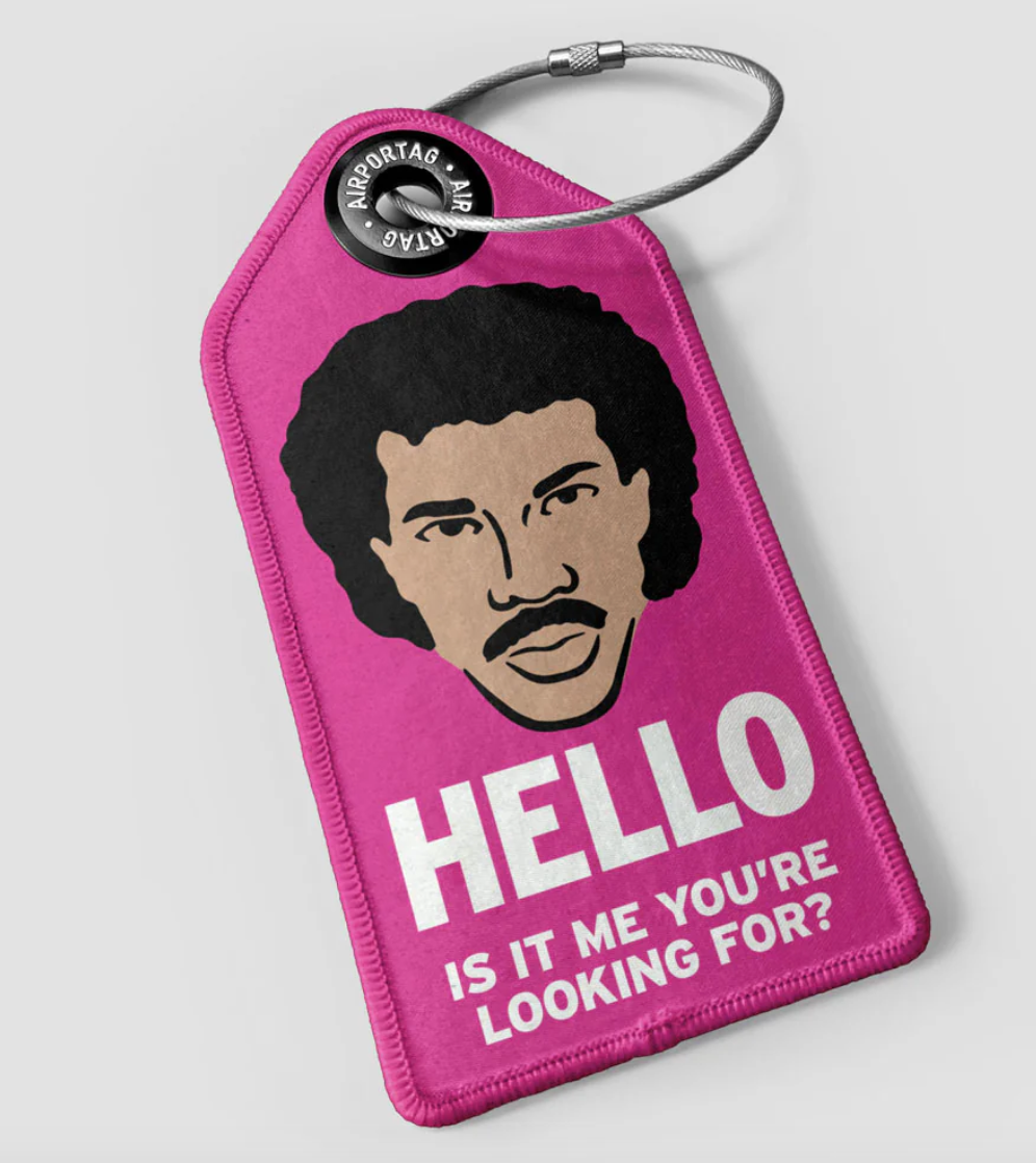 HELLO Luggage Tags