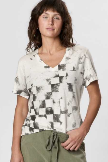 Hemp V-neck Tee