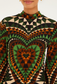Heart Deco Jersey Dress