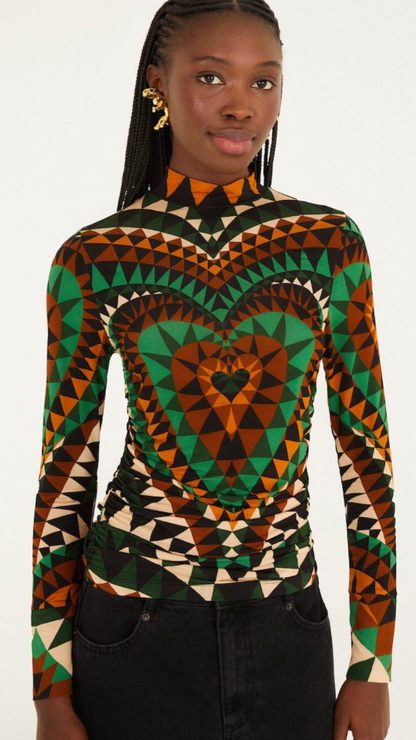Heart Deco Blouse