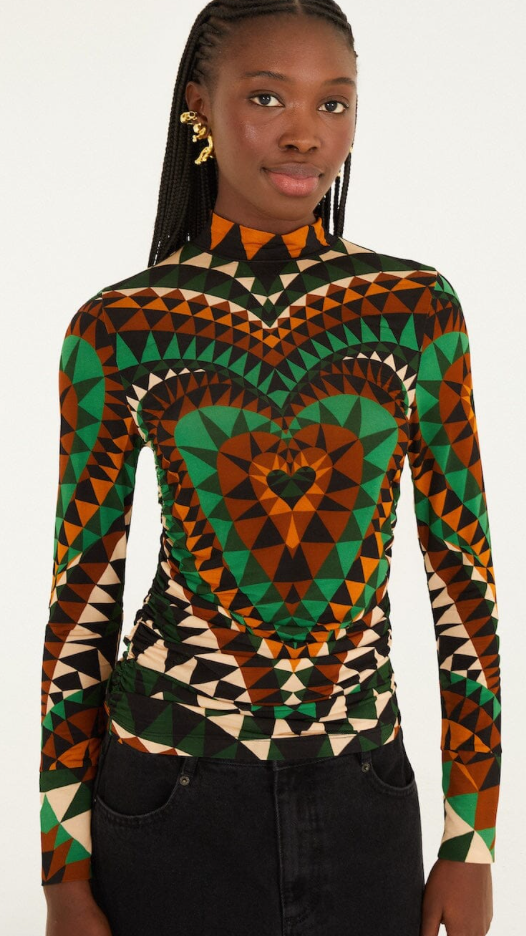 Heart Deco Blouse