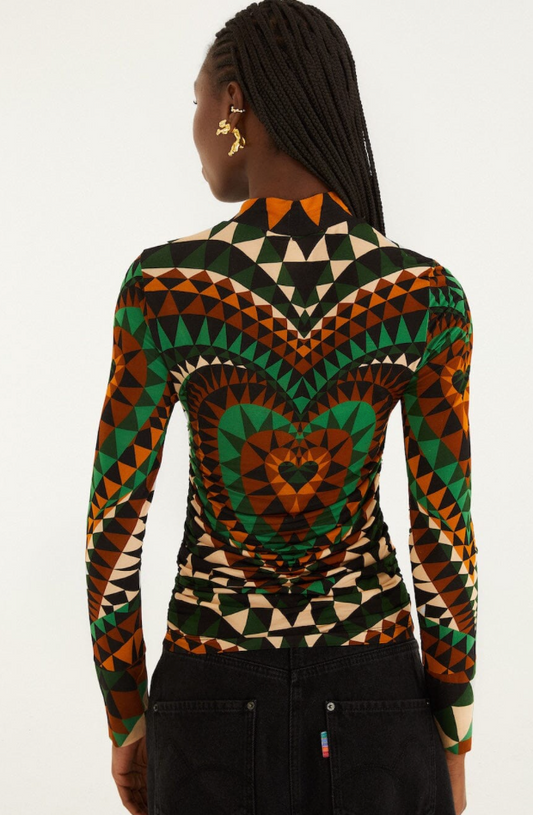 Heart Deco Blouse