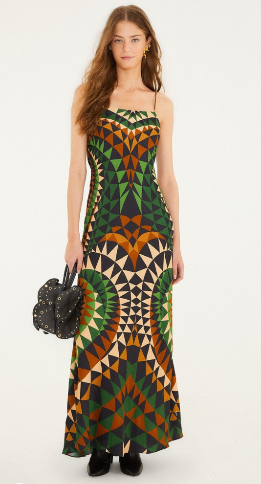 Heart Deco Slip Dress