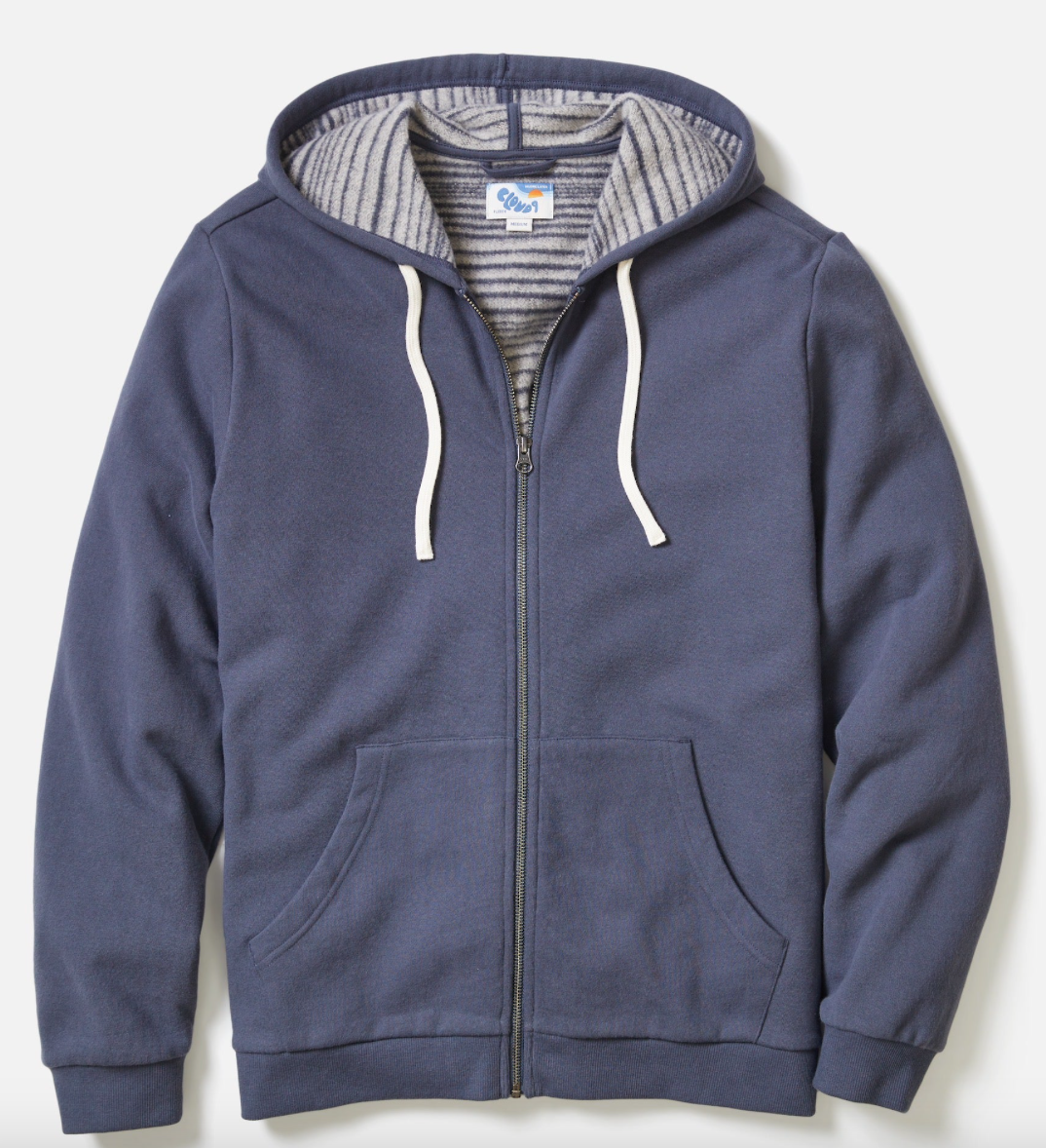 Cloud 9 Fleece Hoodie || Navy Stripe