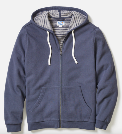 Cloud 9 Fleece Hoodie || Navy Stripe
