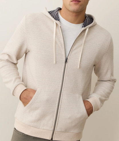 Cloud 9 Fleece || Oatmeal Stripe