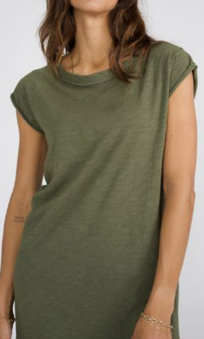 Throw & Go Midi Dress