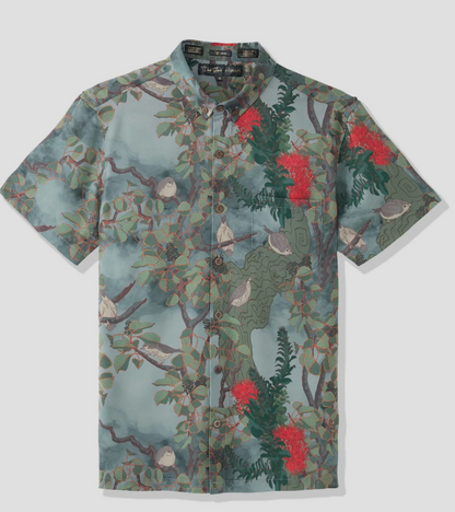 Vanishing Akikiki Aloha Shirt