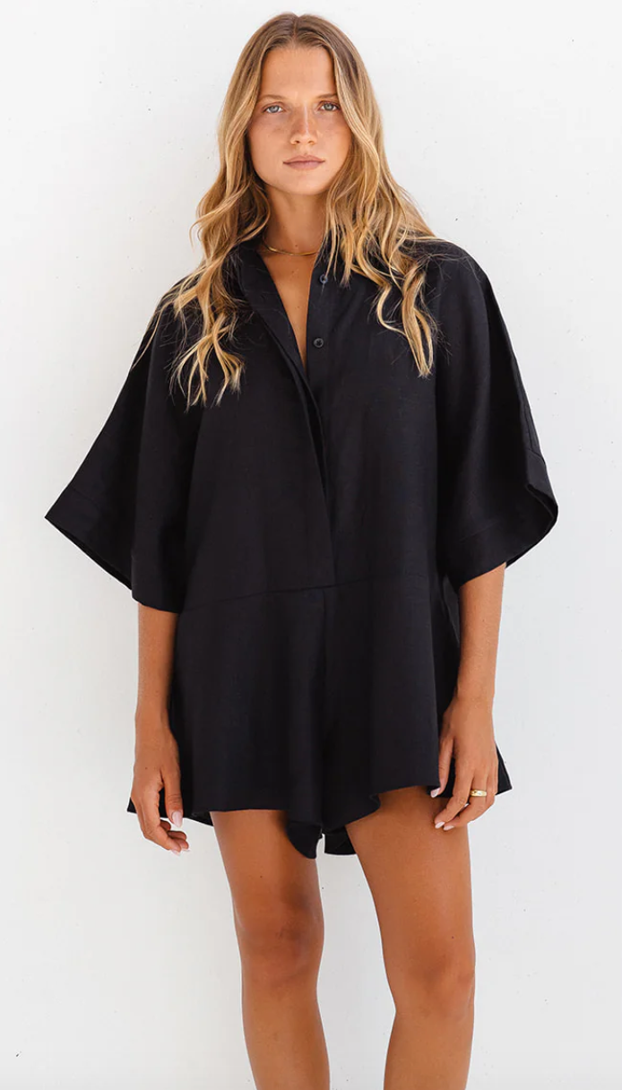 Black Rae Playsuit