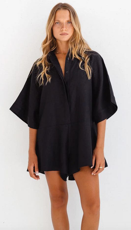 Black Rae Playsuit
