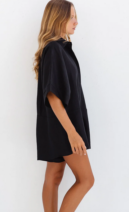 Black Rae Playsuit