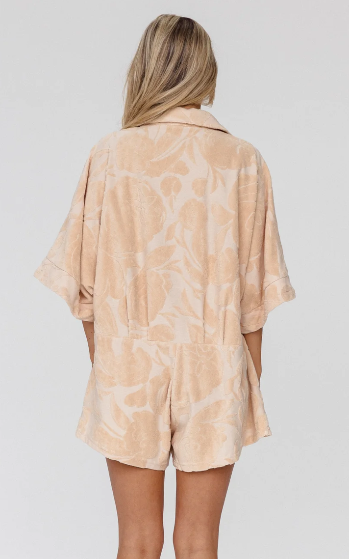 Champaign Terry Rae Playsuit
