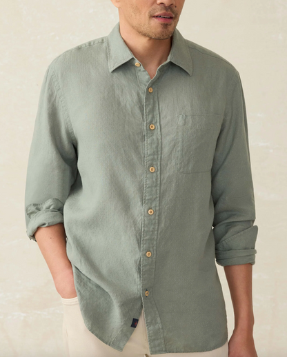 Sage Laguna Linen Shirt