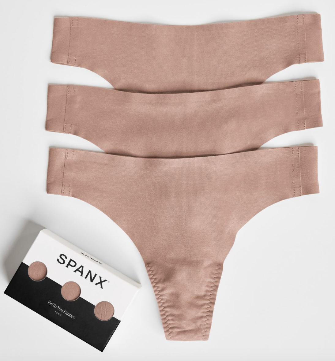 Spanx Fit-To-You Thong 3-Pack