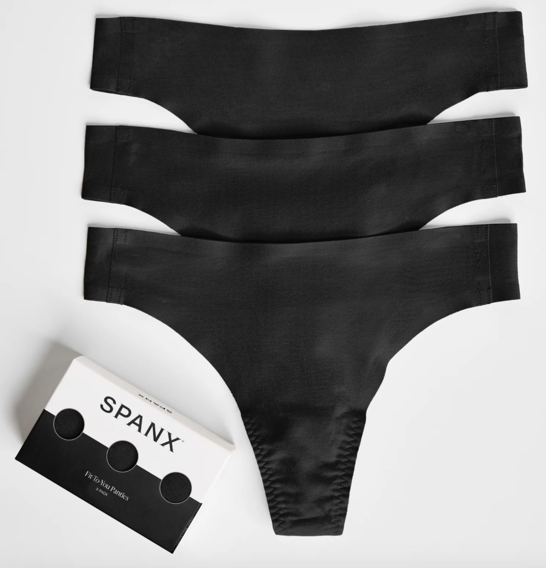 Spanx Fit-To-You Thong 3-Pack