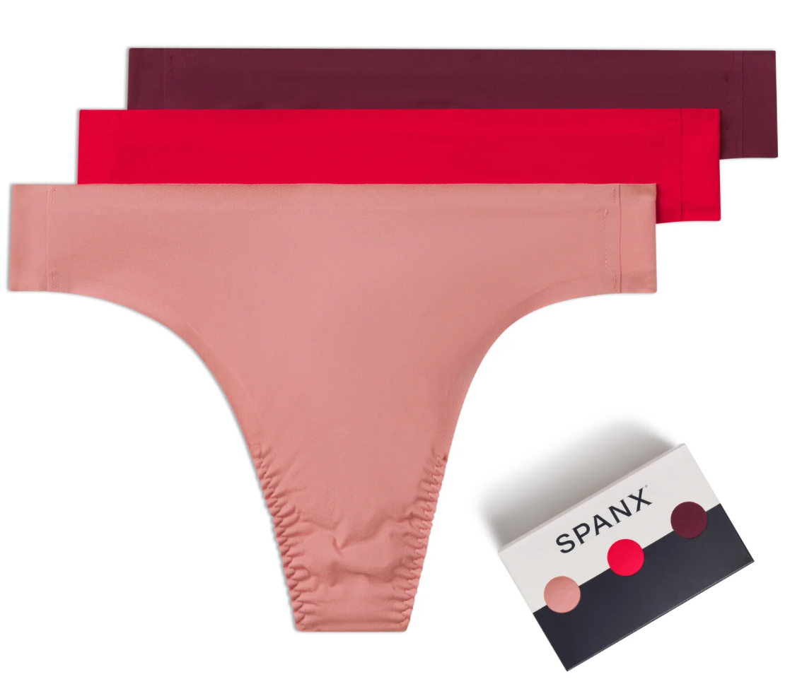 Spanx Fit-To-You Thong 3-Pack