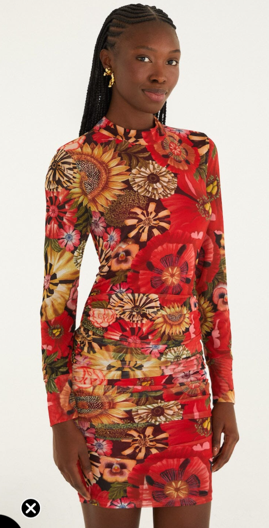 Flowershop Mini Dress