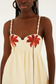 Coconut Tree Embroidered Dress