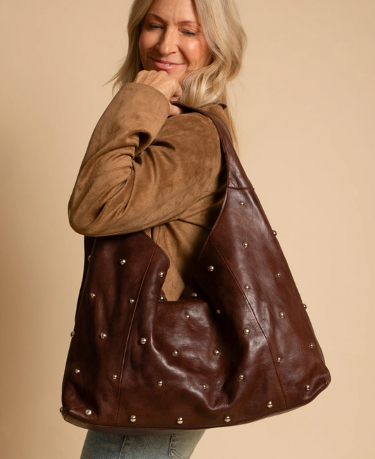 Studded Tote