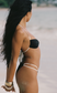 Bandeau Halter Top || Moonless Night