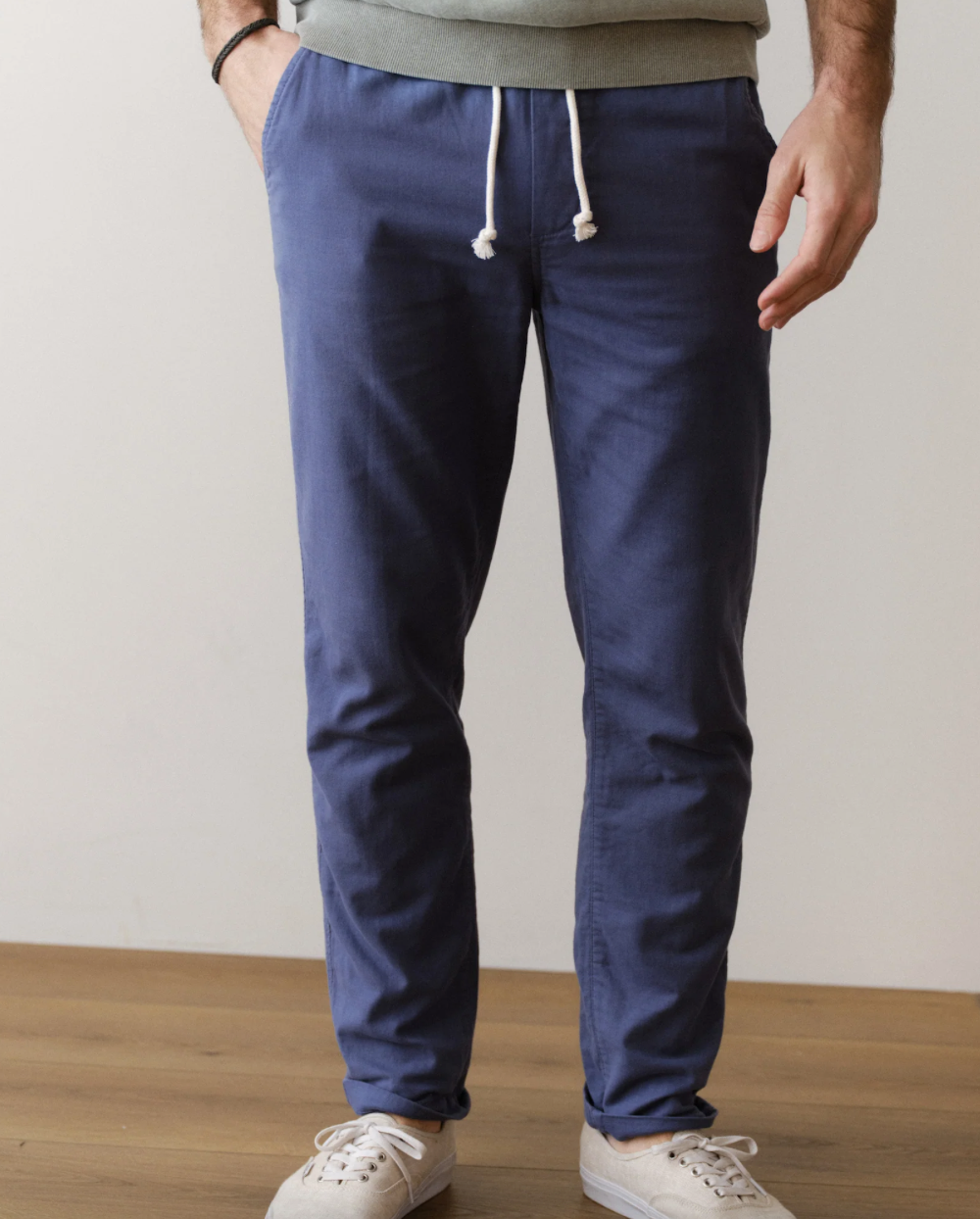 French Blue Beach Pant