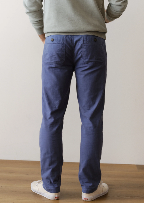 French Blue Beach Pant