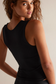 Seamless Muscle Tank Black