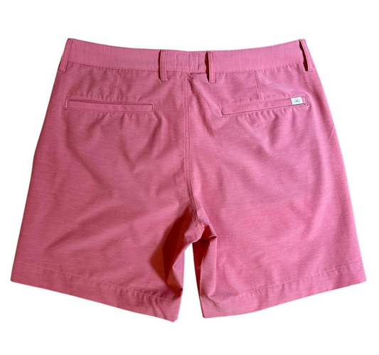 All Day Short - Coral Red
