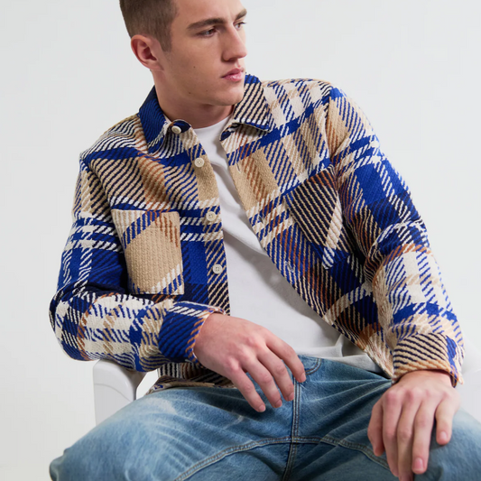 Whiting Overshirt - Bold Check