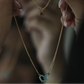 Forever Link Jade Heart Necklace