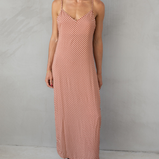 Dusk Slip Dress Check