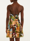 Tropical Painting Mini Dress