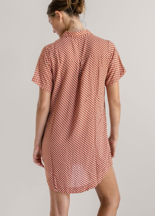 Aloha Shirtdress Check