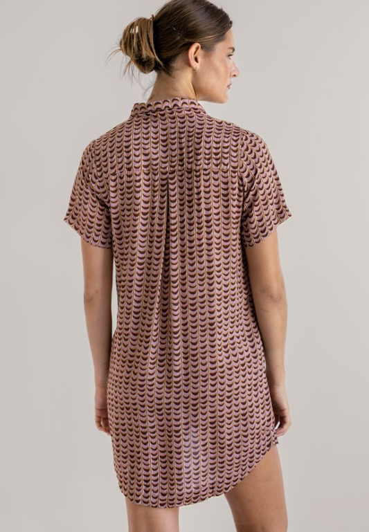 Aloha Shirtdress Puka