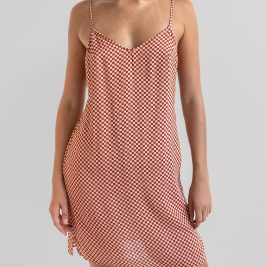 Dawn Mini Dress Check