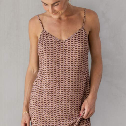 Dusk Slip Dress Puka