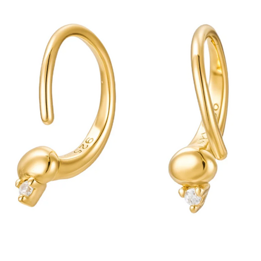 Pebble Hug Earring