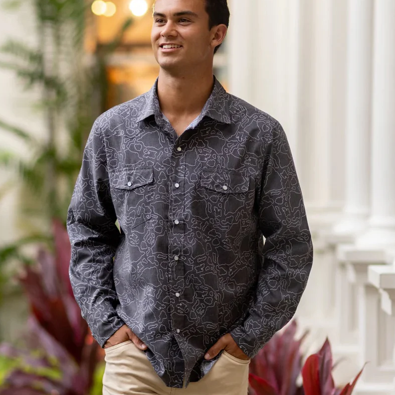 Island Style LS Button Up