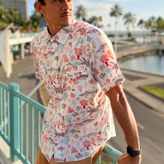 Reef Rage Button Up