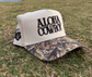 Premium Canvas Aloha Cowboy Trucker